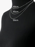 Nina B long curb chain 50cm (British brand)