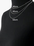 Nina B long curb chain 50cm (British brand)