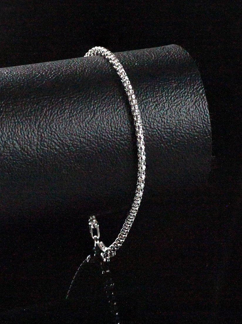Nina B popcorn chain bracelet solid sterling silver, imported from the UK