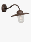 Nordlux outdoor wall light weathered copper finish (British brand)