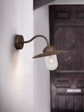 Nordlux outdoor wall light weathered copper finish (British brand)