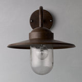 Nordlux outdoor wall light weathered copper finish (British brand)