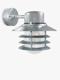 Nordlux Vejers outdoor wall light galvanised steel, UK version