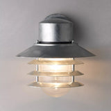 John Lewis Nordlux Vejers Outdoor Wall Light, Galvanised Steel- Buy online at McGrocer