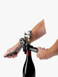 Ergonomic Lever Corkscrew with Foil Cutter and Gift Box