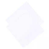 John Lewis white cotton handkerchiefs pack of 2 (British brand)