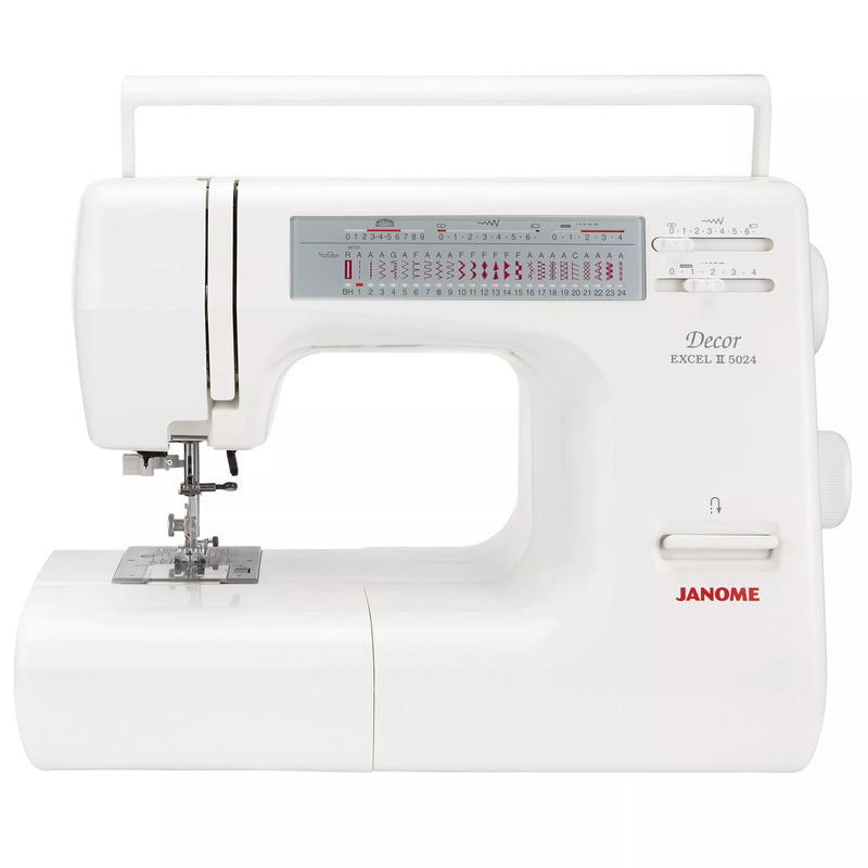 Janome Excel Decor 5024 sewing machine, UK version