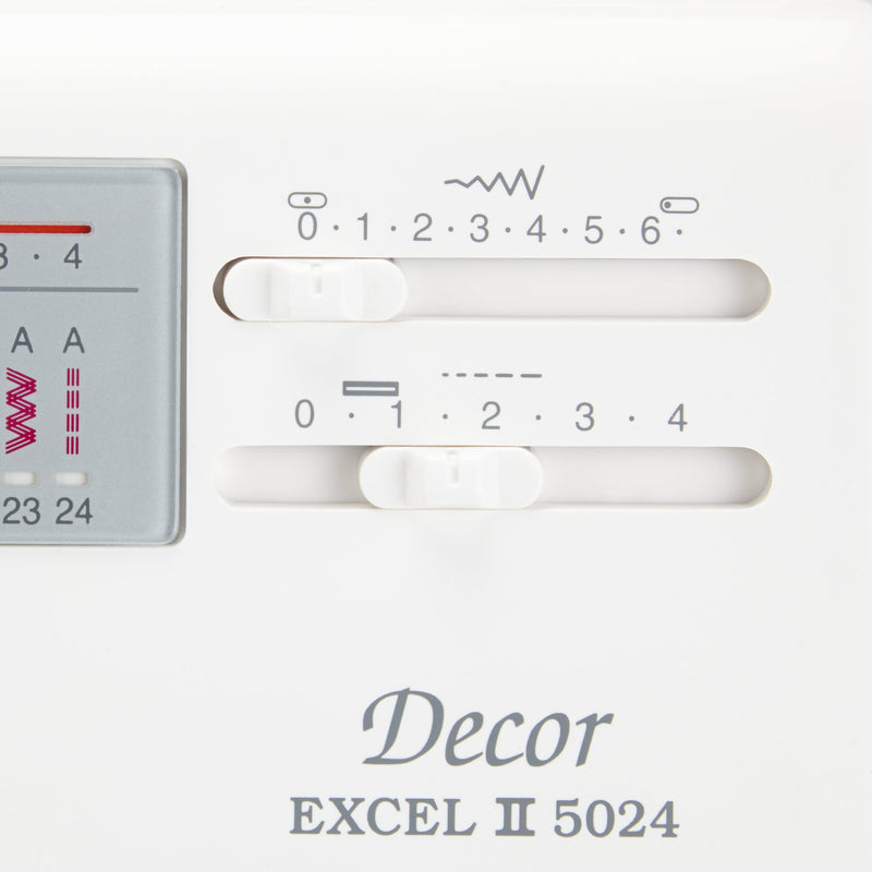 Janome Excel Decor 5024 sewing machine, UK version