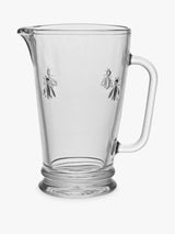John Lewis La Rochère Abeille Bee Glass Jug 1L- Buy online at McGrocer