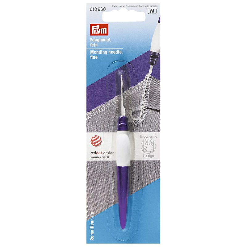 Prym fine mending needle for dropped stitches - British product