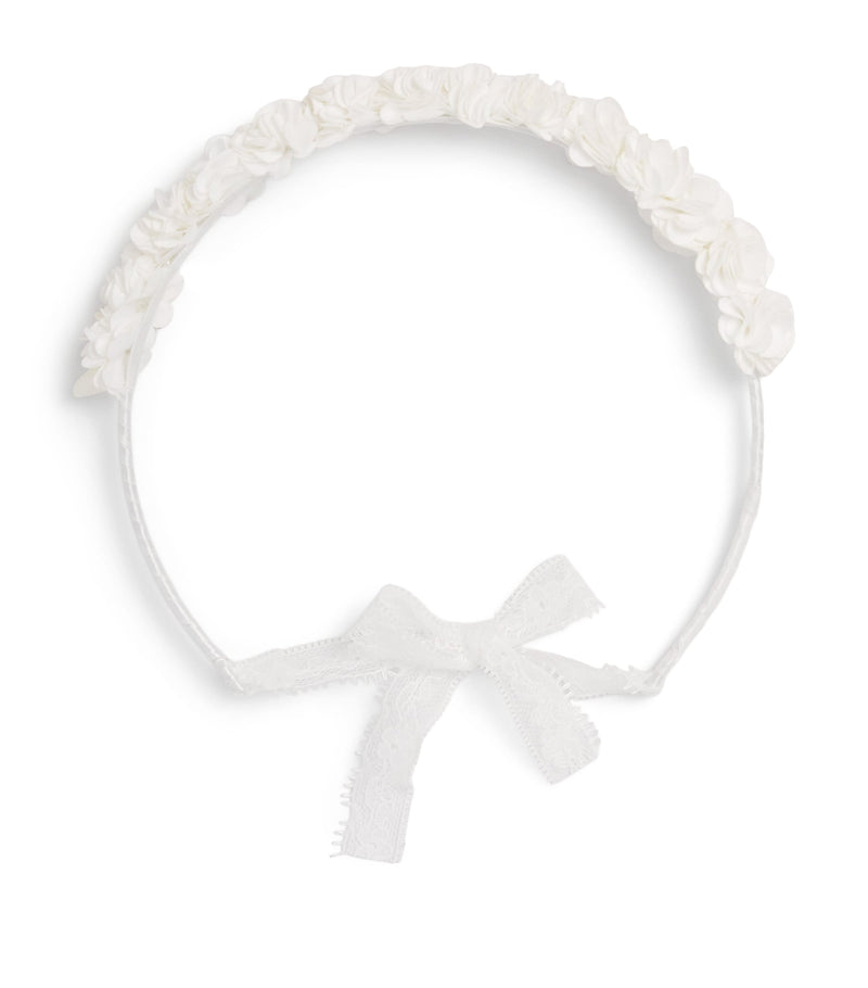 Tartine et Chocolat floral lace headband (British brand)