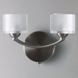 John Lewis Paige double wall light satin nickel - British product