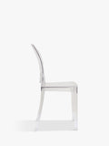 Kartell Victoria Ghost chair in transparent polycarbonate - British product