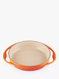 Le Creuset cast iron tarte tatin dish 25cm Volcanic - British product
