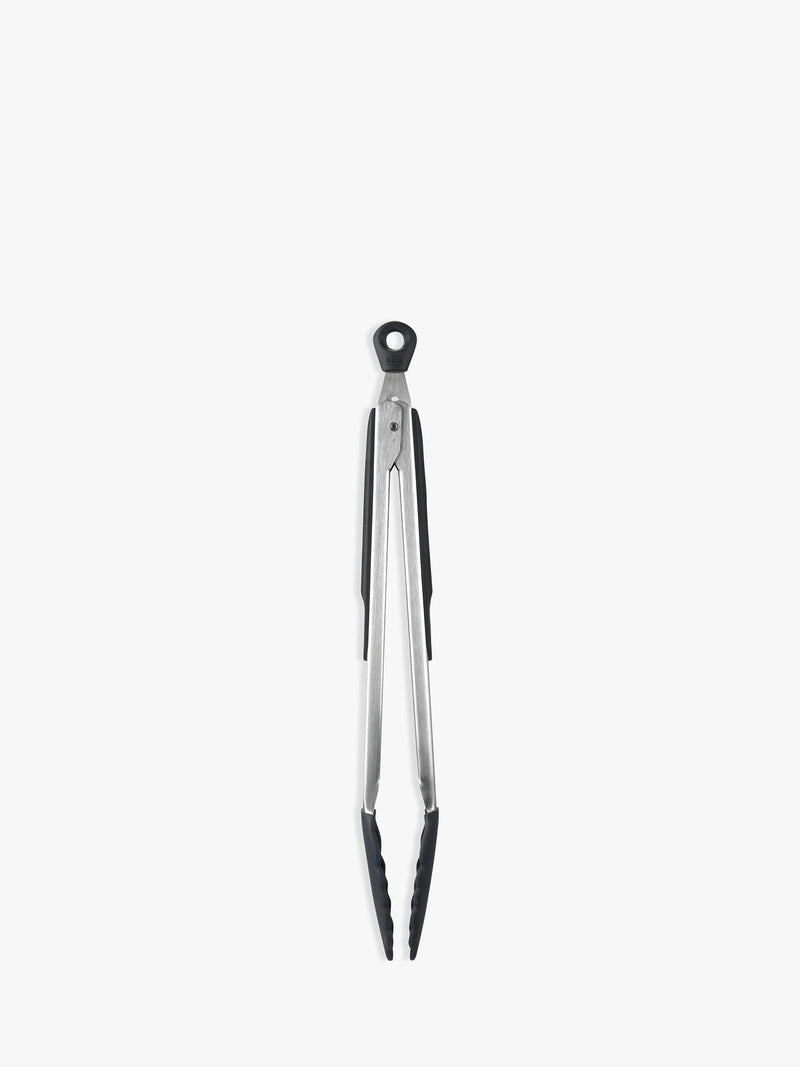 OXO locking tongs with silicone heads 12-inch, imported from the UK