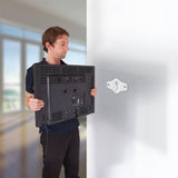 AVF flat wall mount for TVs up to 43 inch white - British product