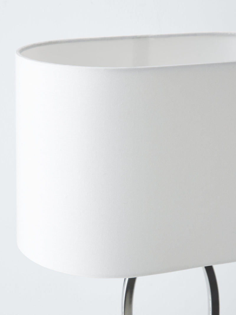 John Lewis Tom Touch Table Lamp Chrome (British brand)