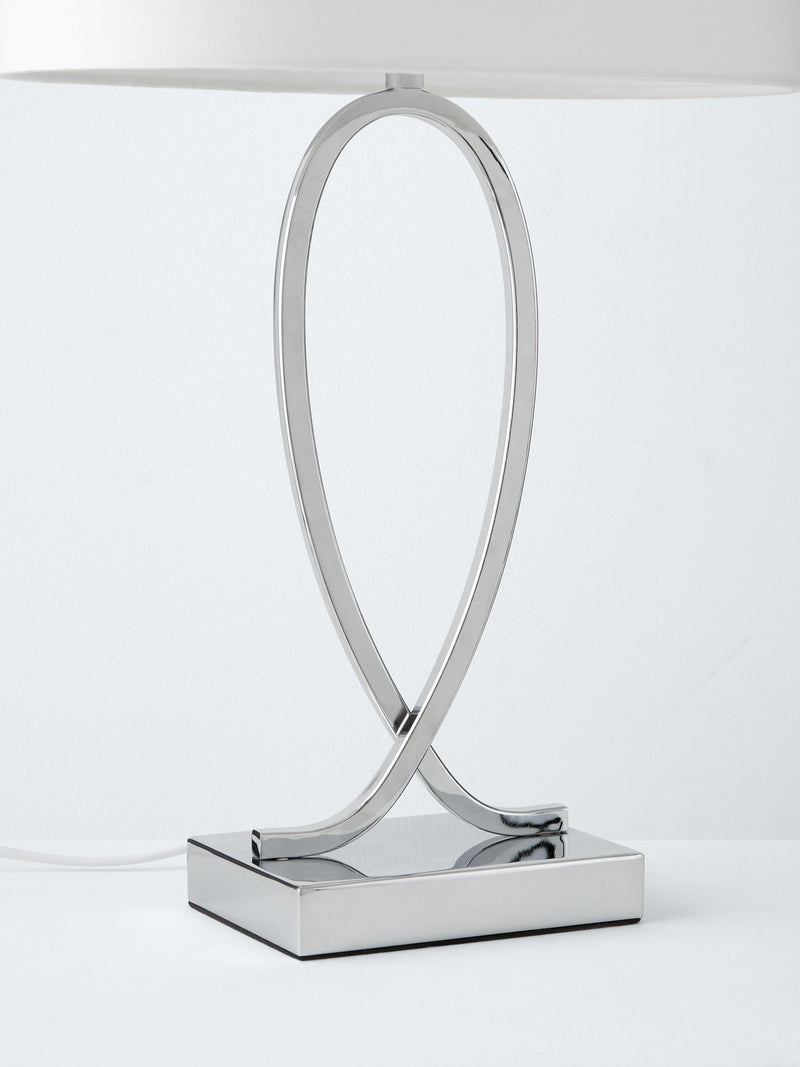 John Lewis Tom Touch Table Lamp Chrome (British brand)