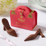 Charbonnel et Walker milk chocolate handbag and heels gift set 60g - British product
