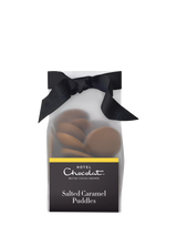 John Lewis Hotel Chocolat Salted Caramel Chocolate Puddles Dessert 115g- Buy online at McGrocer