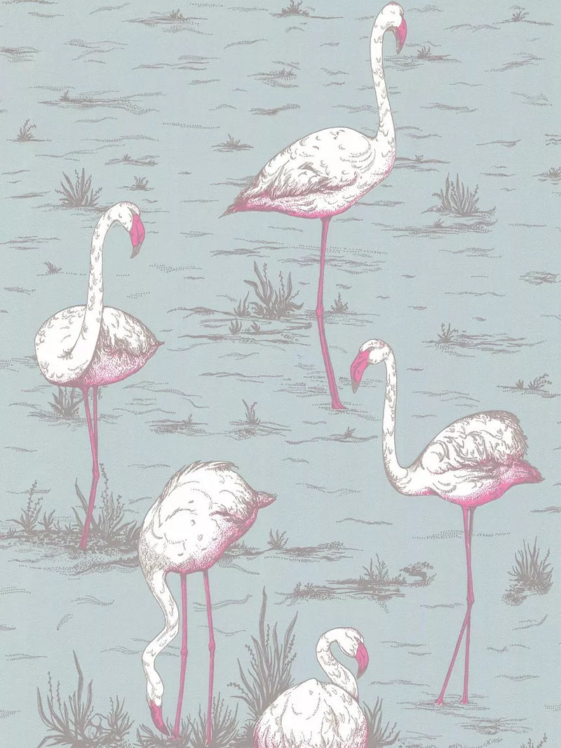 Cole & Son Flamingos wallpaper 10m x 52cm, UK version