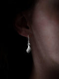 Nina B sterling silver drop earrings 3.5cm (British brand)
