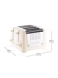 Dualit 4 Slice Lite Toaster in white - British product