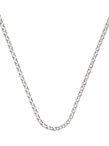 John Lewis Nina B Silver Baby Belcher Chain Necklace 45cm- Buy online at McGrocer