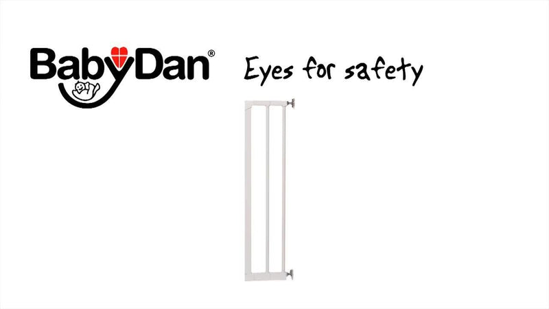 BabyDan Premier Pressure Gate Extension Kit with 2 x 7cm extensions - British product