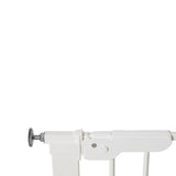BabyDan Premier True Pressure Gate with extensions, white - British product