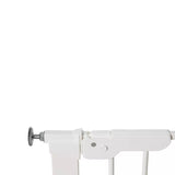 BabyDan Premier True Pressure Gate with extensions, white - British product