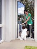 BabyDan Premier True Pressure Gate with extensions, white - British product