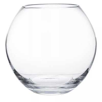 John Lewis LSA International Flower Bouquet Globe Vase Clear H22cm- Buy online at McGrocer