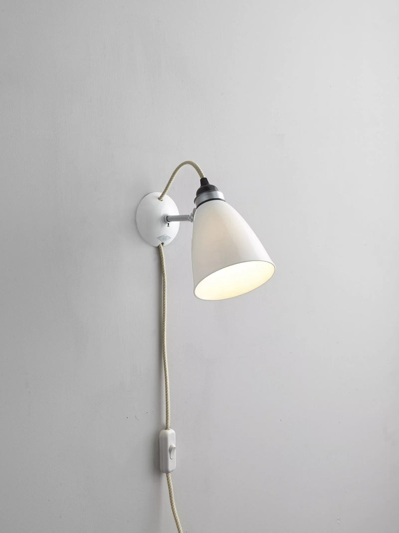 Original BTC Hector Dome wall light medium bone china - British product