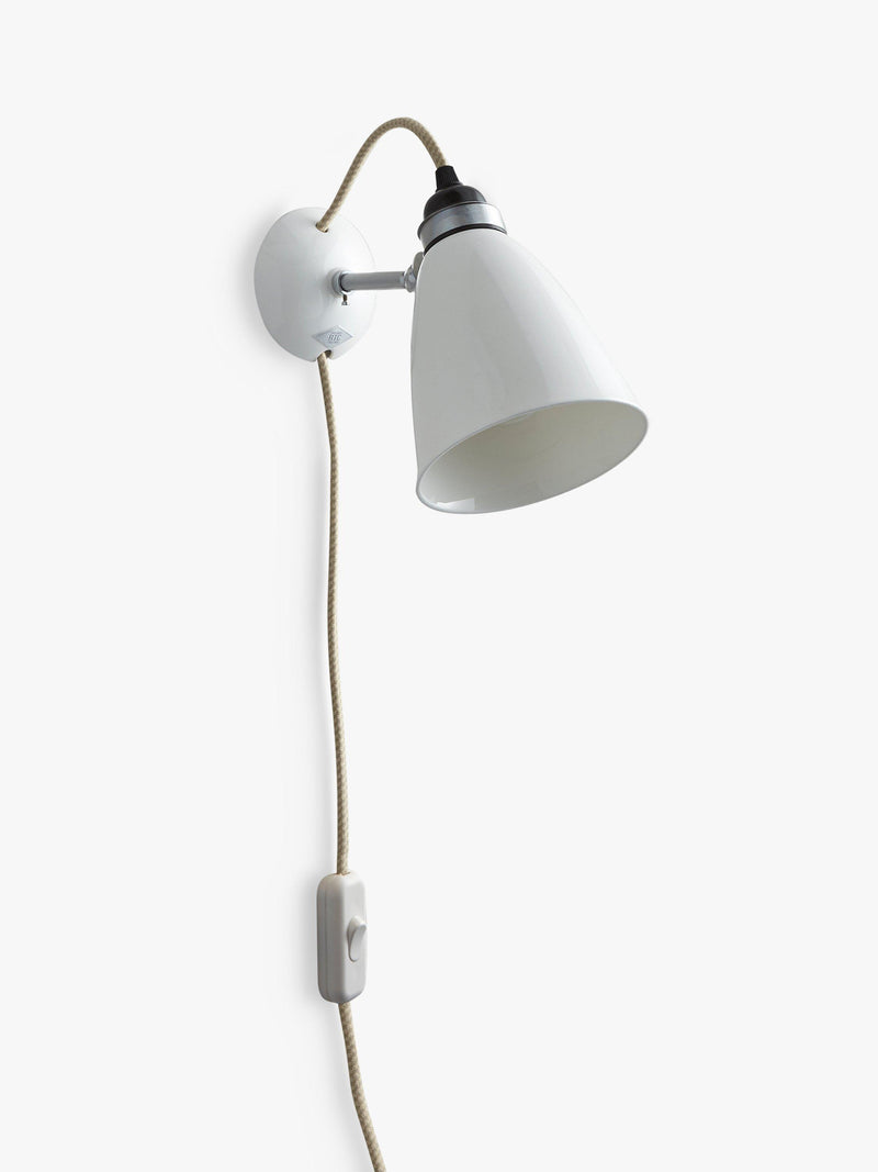Original BTC Hector Dome wall light medium bone china - British product