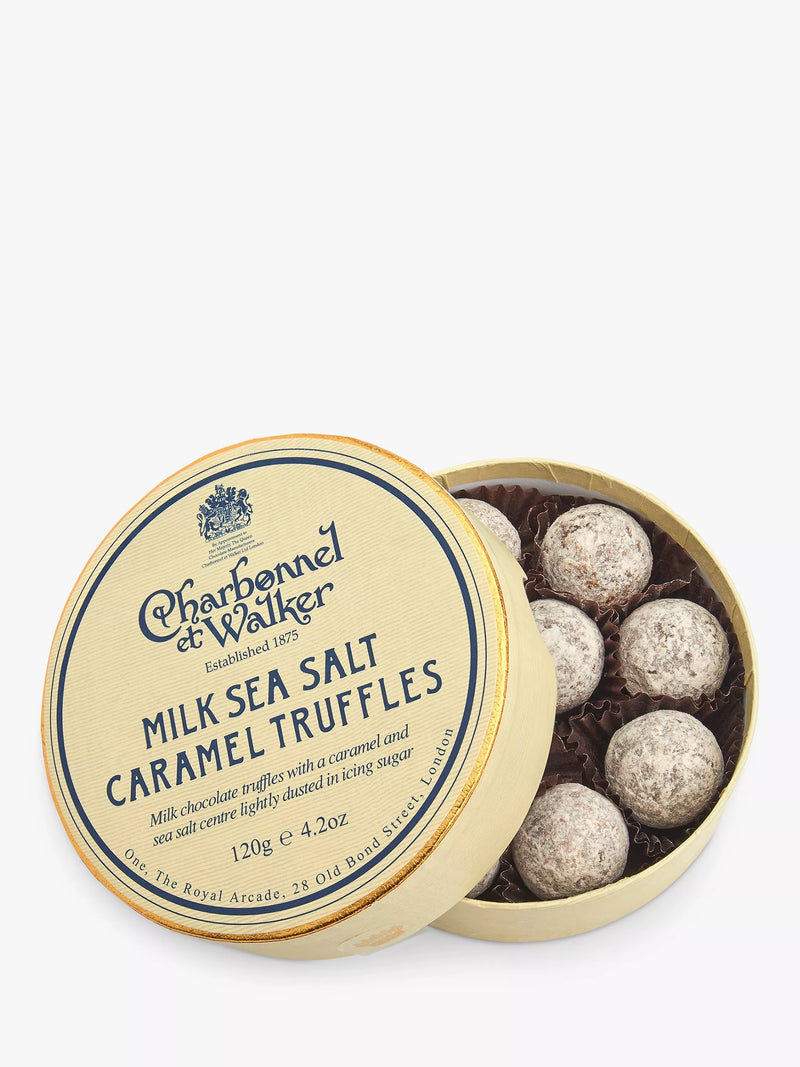 Charbonnel et Walker sea salt caramel truffles 120g (British brand)