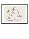 John Lewis framed print Dove of Peace 74x94cm, UK version