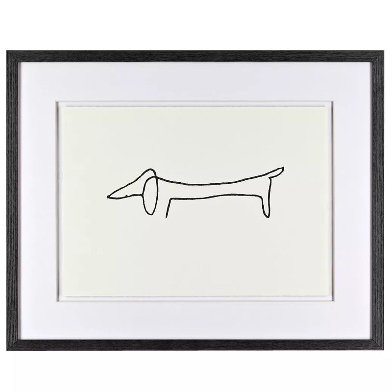 John Lewis framed print Picasso Le Chien 40x50cm - British product