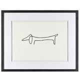 John Lewis framed print Picasso Le Chien 40x50cm - British product