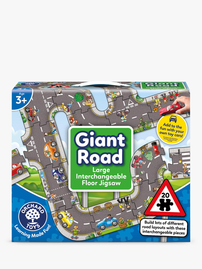 Orchard Toys road jigsaw puzzle 20 pieces, imported from the UK
