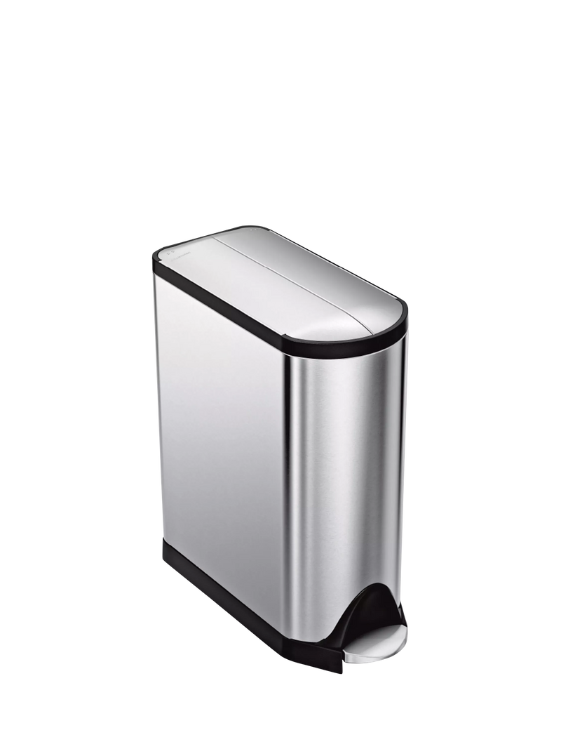 simplehuman kitchen recycling bin brushed stainless steel 40L (British brand)
