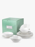 Sophie Conran dinnerware set 12 piece white - British product