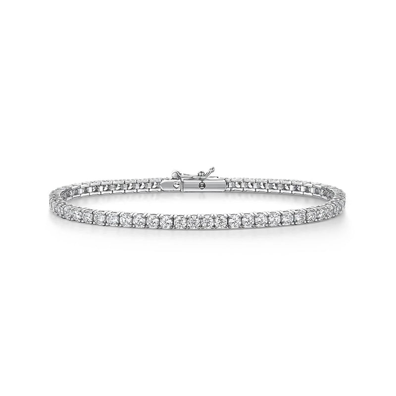 Jools by Jenny Brown tennis bracelet cubic zirconia gold vermeil - British product
