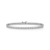 Jools by Jenny Brown tennis bracelet cubic zirconia gold vermeil - British product