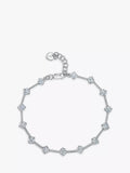 Jools by Jenny Brown Cubic Zirconia Line Bracelet 18cm
