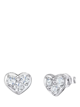 John Lewis Jools by Jenny Brown Heart Stud Earrings- Buy online at McGrocer