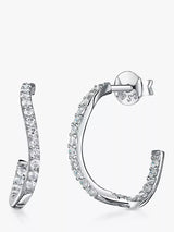 John Lewis Jools by Jenny Brown Small 3/4 Hoop Earrings- Buy online at McGrocer