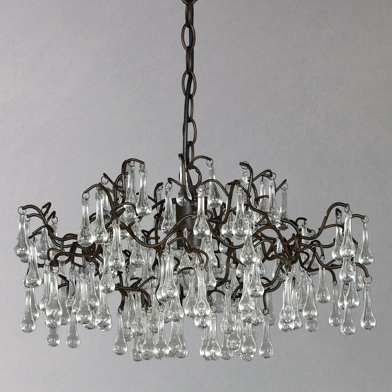 John Lewis Victoria chandelier 50cm diameter, imported from the UK