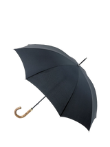 John Lewis Fulton G807 Commissioner Walking Umbrella - Black - 90cm- Buy online at McGrocer
