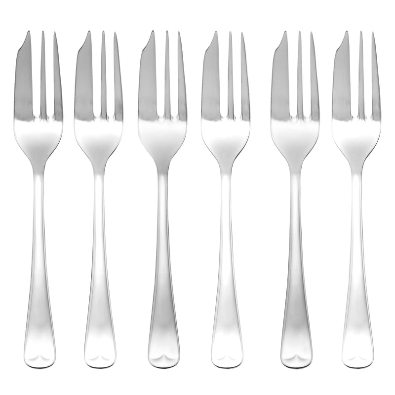 Arthur Price Old English stainless steel pastry forks set of 6 - British product